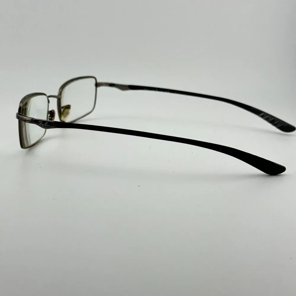 Ray-Ban RB 7511 1000‎ Eyeglasses Frames Mens Black Silver 49-19-140 H13375